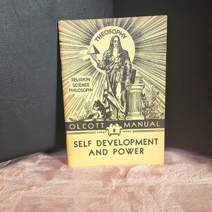 Olcott Manual: Self Development and Power THEOSOPHY Religion Philosophy Science